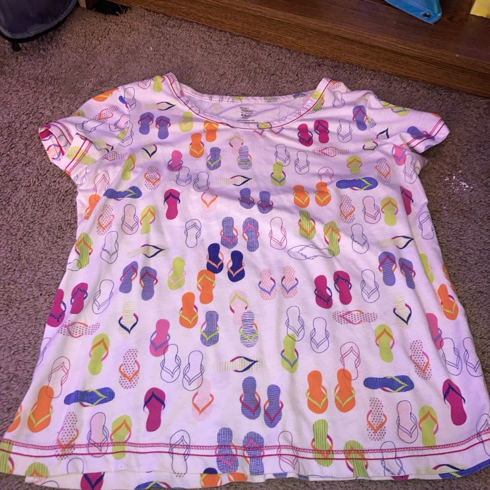 White Secret Treasures pajama top